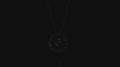 .925 Sterling Silver & Round Cubic Zirconia 1/2