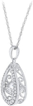 .925 Sterling Silver & Round Cubic Zirconia 1