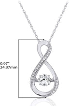 .925 Sterling Silver & Round Cubic Zirconia 1