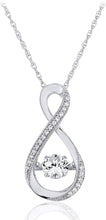 .925 Sterling Silver & Round Cubic Zirconia 1