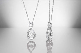 .925 Sterling Silver & Round Cubic Zirconia 1