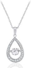 .925 Sterling Silver & Round Cubic Zirconia 1