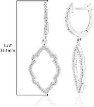 .925 Sterling Silver 1/3 Cttw Diamond 1-1/2